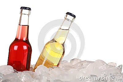 Cold lemonade Stock Photo