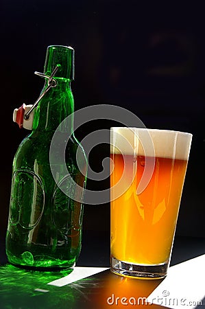 Cold pint Stock Photo