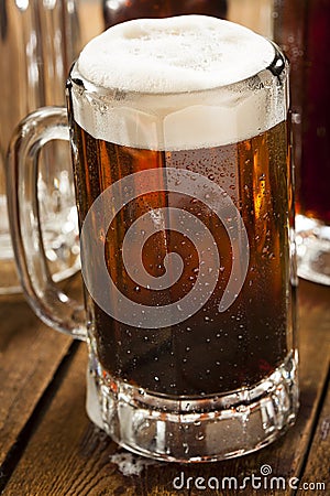 Cold Refreshing Root Beer Stock Photo