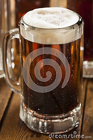 Cold Refreshing Root Beer Stock Photo