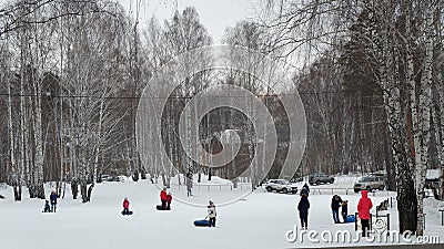 Beautiful Yekaterinburg 26.02.2020. Editorial Stock Photo