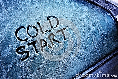 Cold start Stock Photo