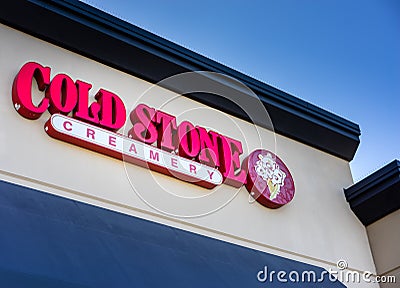 Cold Stone Creamery Editorial Stock Photo
