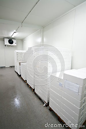 Cold storage Stock Photo