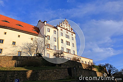 Colditz Castle, The famous World War II prison, Saxony, East Germany/Europe Stock Photo