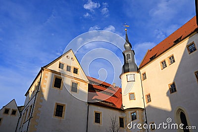 Colditz Castle, The famous World War II prison, Saxony, East Germany/Europe Stock Photo