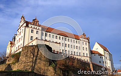 Colditz Castle, The famous World War II prison, Saxony, East Germany/Europe Stock Photo