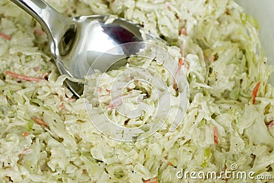 Coleslaw Stock Photo