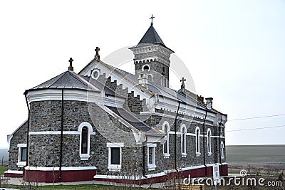 Colilia Monastery, in Dobruja, Romania Stock Photo