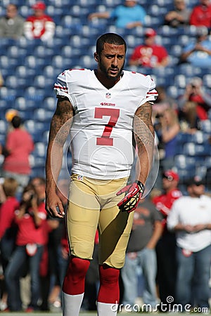 Colin Kaepernick Editorial Stock Photo