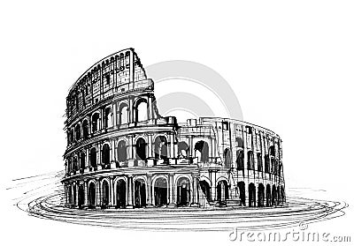 Coliseum Stock Photo