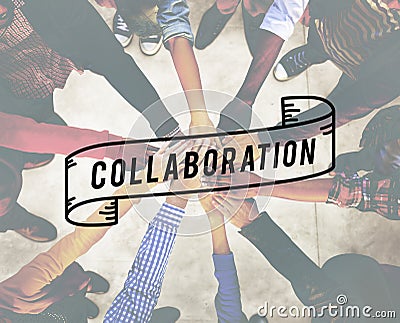 Collaboration Collaborate Connection Corporate Concept Stock Photo