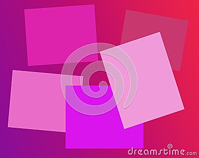 Collage different styles Background for samples Pink Pallete Stock Photo