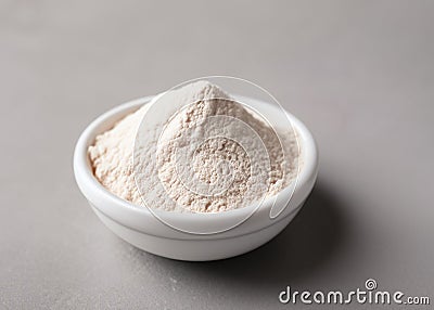 collagen powder, beauty skin care, antiage protein supplement created with generative ai technology Stock Photo