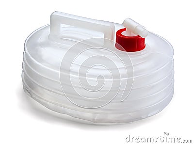 Collapsible container Stock Photo