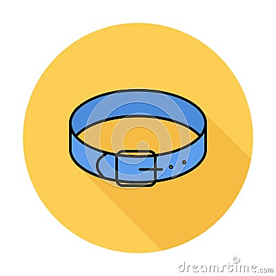 Collar icon. Vector Illustration