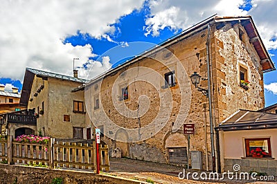 In Colle Santa Lucia, Dolomites Editorial Stock Photo