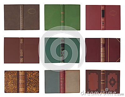 Collection of book covers Stock Photo