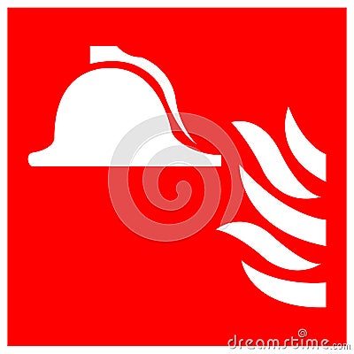 Collection Of Fire Fighting Equipment Symbol Sign Isolate On White Background,Vector Illustration EPS.10 Vector Illustration