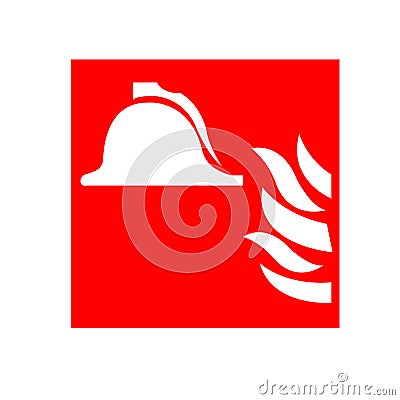 Collection Of Fire Fighting Equipment Symbol Sign, Vector Illustration, Isolate On White Background Label Vector Illustration