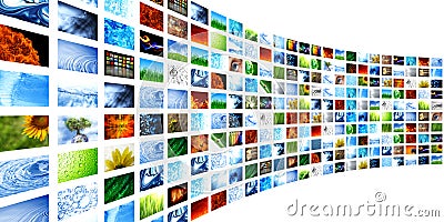 Collection of images Stock Photo