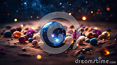 A collection of universes Stock Photo