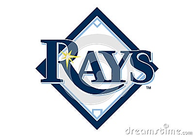 Tampa Bay Rays Logo Editorial Stock Photo
