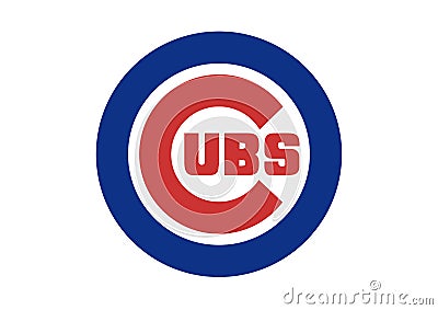 Chicago Cubs Logo Editorial Stock Photo