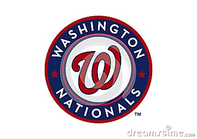 Washington Nationals Logo Editorial Stock Photo