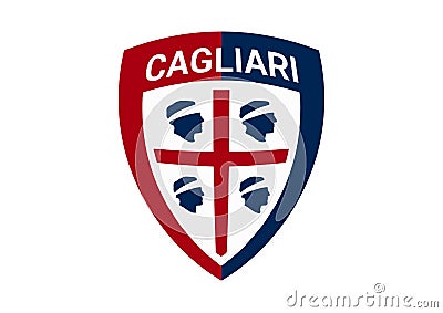 Cagliari Calcio Logo Editorial Stock Photo