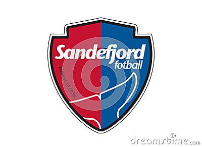 Sandefjord fotball Logo Editorial Stock Photo