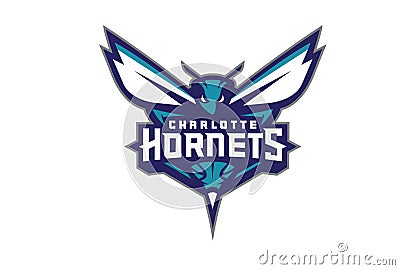Charlotte Hornets Logo Editorial Stock Photo