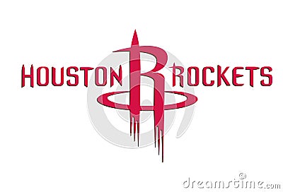 Houston Rockets Logo Editorial Stock Photo