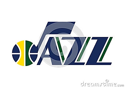 Utah Jazz Logo Editorial Stock Photo