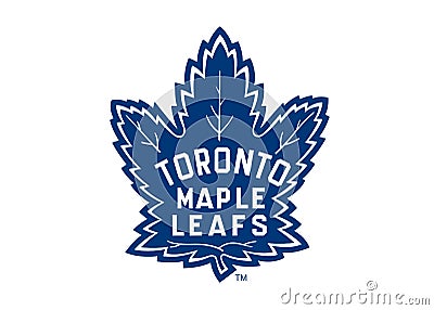 Toronto Maple Leaf Logo Old Editorial Stock Photo