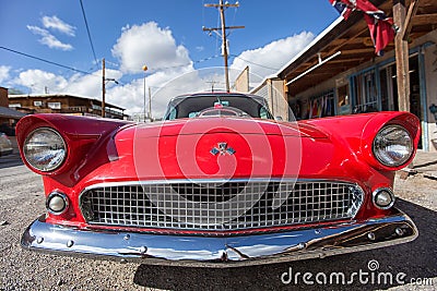 Collectors vintage automobile closeup Editorial Stock Photo