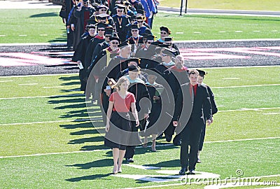 College Graduation, Northwestern Oklahoma State University Editorial Stock Photo