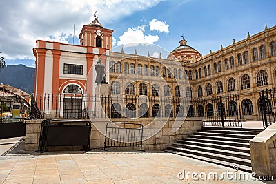 College of St. Bartholomew (Colegio Mayor de San Bartolome), Bogota Stock Photo