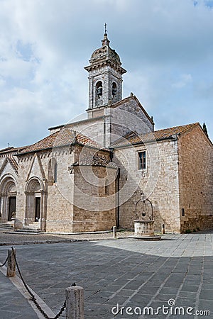 Collegiate Church of Saints Quirico and Juliet Stock Photo