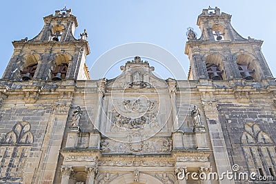 Collegiate Church of Santa Maria de los Reales Alcazares, Ubeda, Jaen Province, Andalusia, Spain Stock Photo