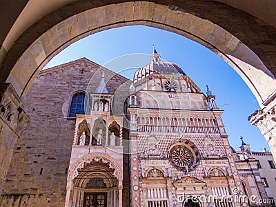 Colleoni Chapel, Bergamo, Italy Stock Photo