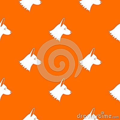 Collie dog pattern seamless Vector Illustration