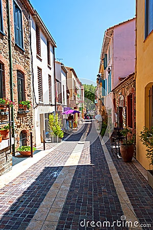 Collioure, Southern France Editorial Stock Photo