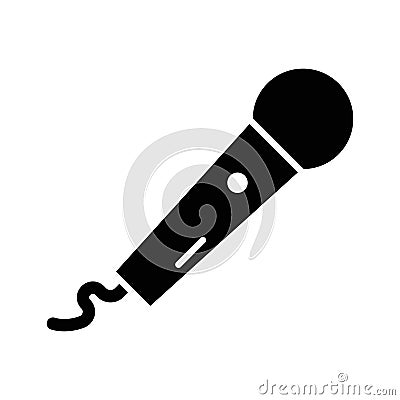 Colloquially mic Vector icon which can easily modify or edit Vector Illustration