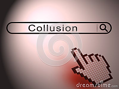 Collusion Report Search Showing Russian Conspiracy Or Criminal Collaboration 3d Illustration Stock Photo