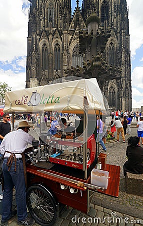 Cologne Cathedral Editorial Stock Photo