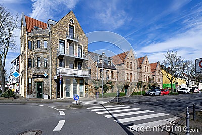 Bickendorfer Schweiz in Cologne's Ehrenfeld district Editorial Stock Photo