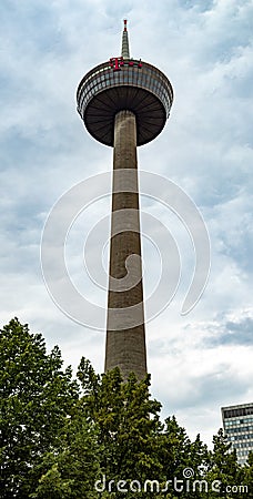 Cologne, NRW, Germany, 06 15 2020, radio tower Colonius Editorial Stock Photo