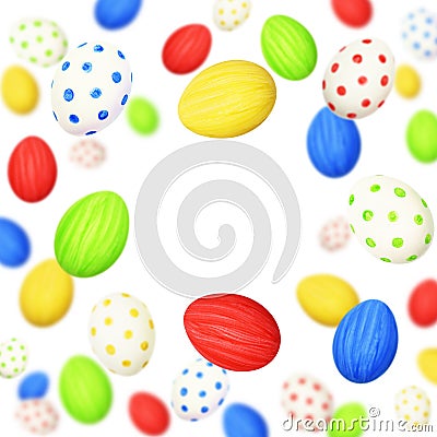 Cololrful Easter eggs Stock Photo