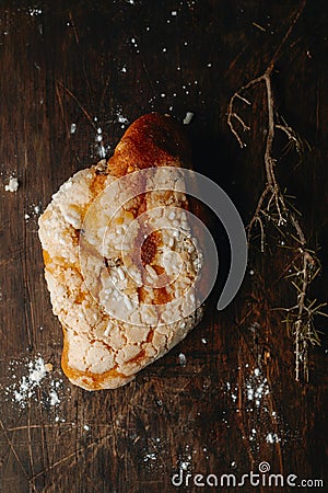 colomba pasquale, typical italian easter bread Stock Photo